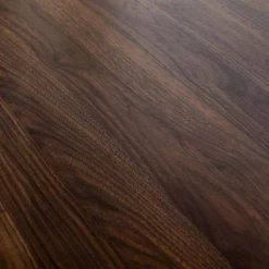 BRANTLEY 47.2 in. Rectangle Metal Frame Wood Computer Desk by Homy Casa -Homy Casa Shop brown homy casa computer desks hd brantley walnut fa 1000