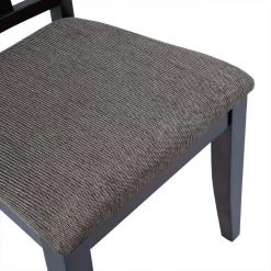 Tarik 48 in. Rectangular Brown Wood Writing Desk Office Set with Chair by Homy Casa -Homy Casa Shop brown homy casa computer desks hd tarik 66 1000