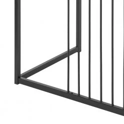 ZEN 47.2 in. Metal Frame Wood Computer Desk by Homy Casa -Homy Casa Shop brown homy casa computer desks hd zen desk 76 1000