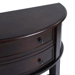 Tivon 38.2 in. Brown Wood Console Table by Homy Casa 22 Tivon 38.2 in. Brown Wood Console Table by Homy Casa -Homy Casa Shop brown homy casa console tables hd tivon 76 1000