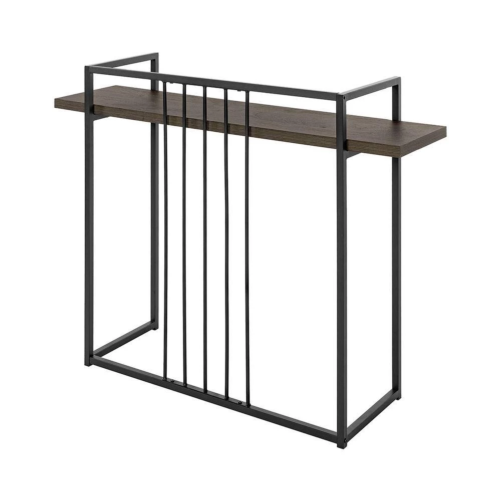 Zen 47.2 in. Brown Rectangular MDF Console Table by Homy Casa 7 Zen 47.2 in. Brown Rectangular MDF Console Table by Homy Casa - Image 5