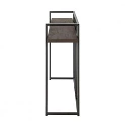 Zen 47.2 in. Brown Rectangular MDF Console Table by Homy Casa 14 Zen 47.2 in. Brown Rectangular MDF Console Table by Homy Casa -Homy Casa Shop brown homy casa console tables zen console long 4f 1000
