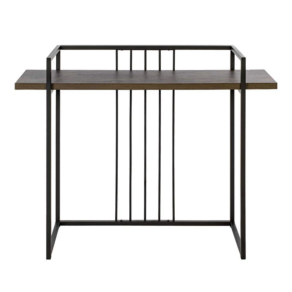 Zen 47.2 in. Brown Rectangular MDF Console Table by Homy Casa 3 Zen 47.2 in. Brown Rectangular MDF Console Table by Homy Casa