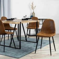 Homy Casa Shop -Homy Casa Shop brown homy casa dining chairs hd charlton suede brown sy e1 1000