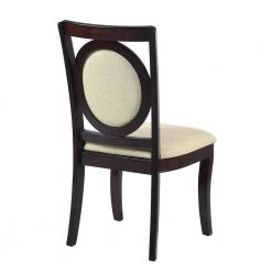 Sabino Brown Upholstered Dining Chair(Set of 2) by Homy Casa -Homy Casa Shop brown homy casa dining chairs sabino 44 1000