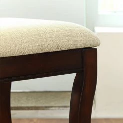 Sabino Brown Upholstered Dining Chair(Set of 2) by Homy Casa -Homy Casa Shop brown homy casa dining chairs sabino 66 1000