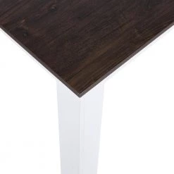 Gabina 3-Piece Retangular Walnut Manuefactured Wood Top Dininig Table Set Seats 4 by Homy Casa -Homy Casa Shop brown homy casa dining room sets gabina walnut 1d 1000