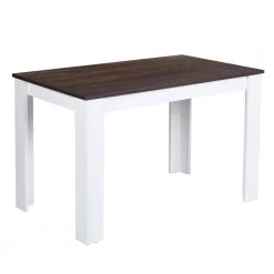 Gabina 3-Piece Retangular Walnut Manuefactured Wood Top Dininig Table Set Seats 4 by Homy Casa -Homy Casa Shop brown homy casa dining room sets gabina walnut 4f 1000