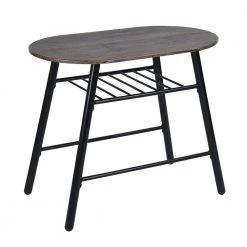 Peat 3-Piece Dark Brown Breakfast Bar Table Chair Set by Homy Casa -Homy Casa Shop brown homy casa dining room sets peat jm lmkz 4f 1000