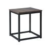 Facto 13.8 in. Brown MDF End Table by Homy Casa 1 Facto 13.8 in. Brown MDF End Table by Homy Casa -Homy Casa Shop brown homy casa end side tables facto end table oak 64 1000