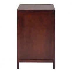 Loralie 1-Drawer Brown Wood Nightstand(27.2 in. H x 22.3 in. W x 16.9 in. D) by Homy Casa -Homy Casa Shop brown homy casa end side tables hd loralie 4f 1000
