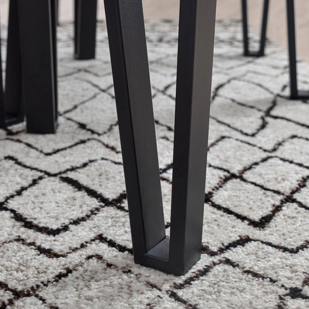 Kauwhata Brown 3-Piece Nesting Coffee Tables by Homy Casa 12 Kauwhata Brown 3-Piece Nesting Coffee Tables by Homy Casa - Image 10