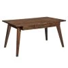 Thalla 60 in. Rectangle Brown Solid Wood Dining Table (Seats 6) by Homy Casa -Homy Casa Shop brown homy casa kitchen dining tables thalla 6333 64 1000