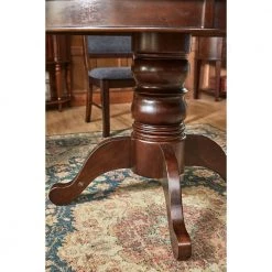 Zaim 77.7 in.Rectangle Removable Leaf Brown Wood Dining Table(Seats 6) by Homy Casa -Homy Casa Shop brown homy casa kitchen dining tables zaim dining table fa 1000