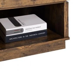 Dormammu 1-Drawer Brown Nightstand by Homy Casa -Homy Casa Shop brown homy casa nightstands dormammu 1d 1000