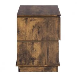 Dormammu 1-Drawer Brown Nightstand by Homy Casa -Homy Casa Shop brown homy casa nightstands dormammu 1f 1000