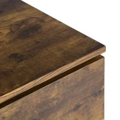 Dormammu 1-Drawer Brown Nightstand by Homy Casa -Homy Casa Shop brown homy casa nightstands dormammu 66 1000