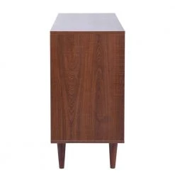Dorfler Brown Storage Cabinet Sideboard With 2-Door and 3-Drawer by Homy Casa 23 Dorfler Brown Storage Cabinet Sideboard With 2-Door and 3-Drawer by Homy Casa -Homy Casa Shop brown homy casa sideboards buffet tables dorfler 1f 1000