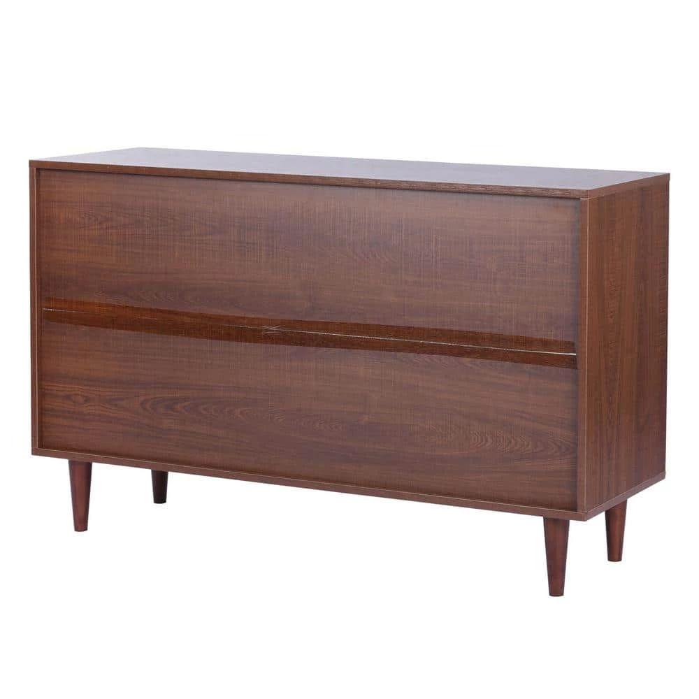 Dorfler Brown Storage Cabinet Sideboard With 2-Door and 3-Drawer by Homy Casa 12 Dorfler Brown Storage Cabinet Sideboard With 2-Door and 3-Drawer by Homy Casa - Image 10