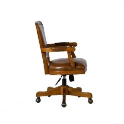 Kerri 25 in. Brown Upholstered Task Chair by Homy Casa -Homy Casa Shop brown homy casa task chairs kerri 4f 1000