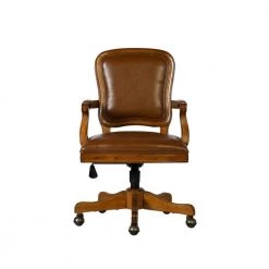 Kerri 25 in. Brown Upholstered Task Chair by Homy Casa -Homy Casa Shop brown homy casa task chairs kerri c3 1000