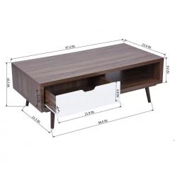 Luxsaan 47 in. Width Brown TV Stand With Storage 49 in. Fits by Homy Casa 16 Luxsaan 47 in. Width Brown TV Stand With Storage 49 in. Fits by Homy Casa -Homy Casa Shop brown homy casa tv stands luxsaan walnut 44 1000