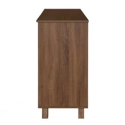 Latza Brown MDF 3-Levels Side Board by Homy Casa 12 Latza Brown MDF 3-Levels Side Board by Homy Casa -Homy Casa Shop brown wood homy casa accent cabinets latza side board 3 levels 4f 1000