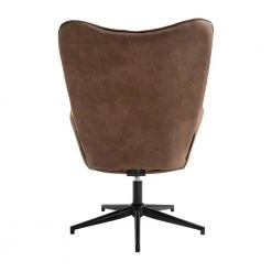 Iris Camel Swivel Arm Chair Wingback Balloon Chair by Homy Casa -Homy Casa Shop camel homy casa accent chairs hd iris camel fa 1000