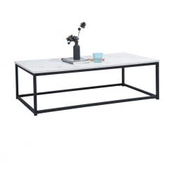 Facto Frame Coffee Table Metal Frame Marble by Homy Casa -Homy Casa Shop coffee homy casa coffee tables facto coffee table marble 1f 1000