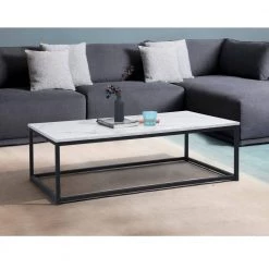 Facto Frame Coffee Table Metal Frame Marble by Homy Casa -Homy Casa Shop coffee homy casa coffee tables facto coffee table marble 31 1000
