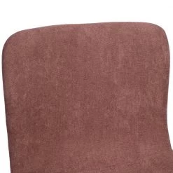 Coral Bar Chairs Barstools Fabric Seat (Set of 2) by Homy Casa -Homy Casa Shop coral fabric gold leg homy casa dining chairs scargill bar coral fa 1000