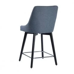 Adalgis 39.4 in. Dark Blue High Back Metal Frame Bar Stool 25.6 in. Seat Height by Homy Casa 17 Adalgis 39.4 in. Dark Blue High Back Metal Frame Bar Stool 25.6 in. Seat Height by Homy Casa -Homy Casa Shop dark blue homy casa bar stools adalgis chormed bar indigo 2475 1f 1000