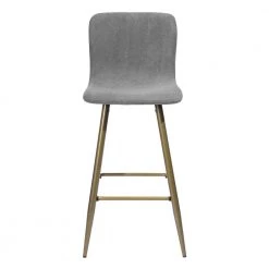 Scargill 39.8 in. Dark Grey Low Back Metal Frame Cushioned Bar Stool with Fabric Seat (Set of 2) by Homy Casa 13 Scargill 39.8 in. Dark Grey Low Back Metal Frame Cushioned Bar Stool with Fabric Seat (Set of 2) by Homy Casa -Homy Casa Shop dark grey homy casa bar stools hd scargill bar dark grey c3 1000