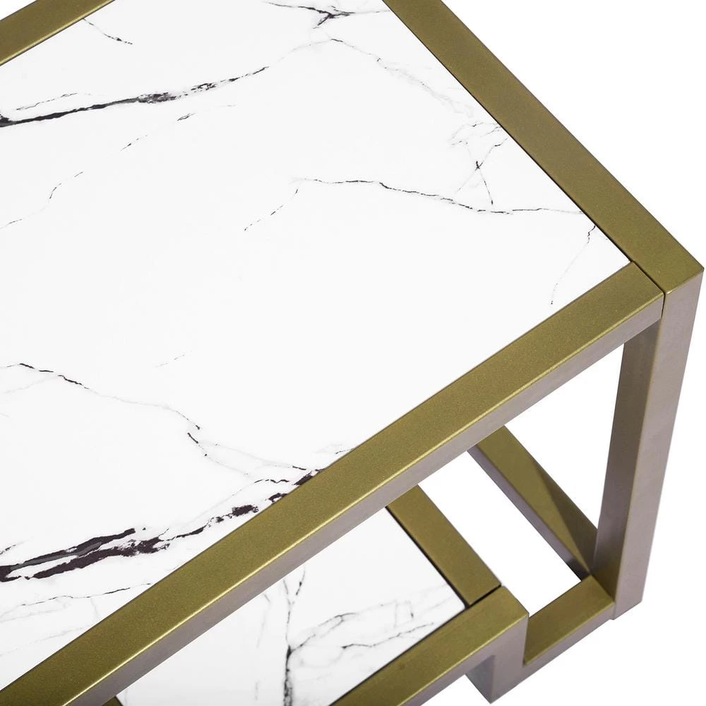 Billee Frame End Table with Storage by Homy Casa 8 Billee Frame End Table with Storage by Homy Casa - Image 6