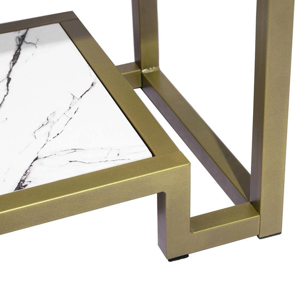 Billee Frame End Table with Storage by Homy Casa 9 Billee Frame End Table with Storage by Homy Casa - Image 7