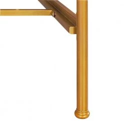 Gold Full Size Standard Metal Platform Bed by Homy Casa -Homy Casa Shop gold homy casa panel beds rayjon full gold fa 1000