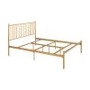 Gold Queen Standard Bed Metal Bed Frame Platform Bed by Homy Casa 1 Gold Queen Standard Bed Metal Bed Frame Platform Bed by Homy Casa -Homy Casa Shop gold homy casa platform beds miye queen gold 64 1000