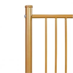 Gold Queen Standard Bed Metal Bed Frame Platform Bed by Homy Casa 17 Gold Queen Standard Bed Metal Bed Frame Platform Bed by Homy Casa -Homy Casa Shop gold homy casa platform beds miye queen gold fa 1000