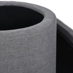 Whakamaru Grey Storage Ottoman by Homy Casa 15 Whakamaru Grey Storage Ottoman by Homy Casa -Homy Casa Shop gray fabric homy casa ottomans whakamaru grey lmkz 44 1000