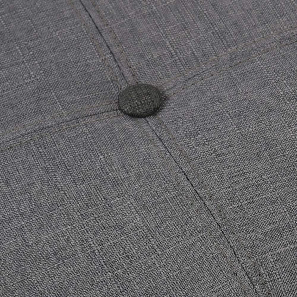 Whakamaru Grey Storage Ottoman by Homy Casa 7 Whakamaru Grey Storage Ottoman by Homy Casa - Image 5