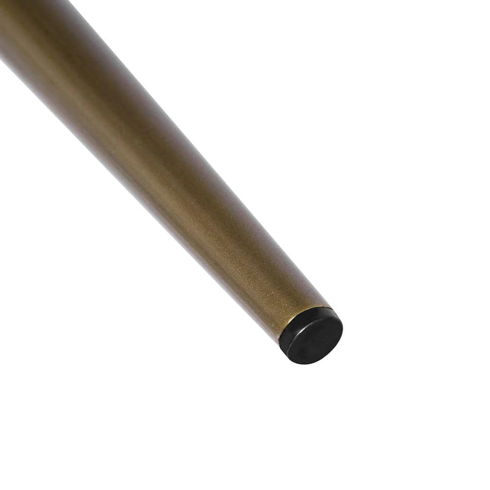 Scargill 37.4 in. Grey Upholstered Metal Frame Counter Stool with Fabric Seat (Set of 2) by Homy Casa 9 Scargill 37.4 in. Grey Upholstered Metal Frame Counter Stool with Fabric Seat (Set of 2) by Homy Casa - Image 7