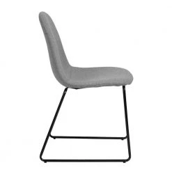 SUVA Fabric Upholstered Dining Chair Gray (Set of 4) by Homy Casa -Homy Casa Shop gray homy casa dining chairs hd suva grey 4pcs 4f 1000