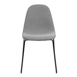 SUVA Fabric Upholstered Dining Chair Gray (Set of 4) by Homy Casa -Homy Casa Shop gray homy casa dining chairs hd suva grey 4pcs c3 1000