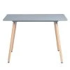 Grey Wood Round Leg LEG Dining Table by Homy Casa 1 Grey Wood Round Leg LEG Dining Table by Homy Casa -Homy Casa Shop gray homy casa kitchen dining tables rookie round leg 120 grey a 64 1000
