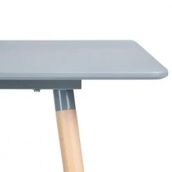 Grey Wood Round Leg LEG Dining Table by Homy Casa 19 Grey Wood Round Leg LEG Dining Table by Homy Casa -Homy Casa Shop gray homy casa kitchen dining tables rookie round leg 120 grey a fa 1000