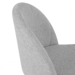 Grey Fabric Seat Office Chair with Swivel Seat and Adjustable Seat Height by Homy Casa -Homy Casa Shop gray homy casa office stools hd dearon grey 76 1000