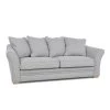 HD-CHARME 3-FASHION 15 105 in. Gray Wide Slope Arm Fabric 2-Seater Straight Sofa by Homy Casa -Homy Casa Shop gray homy casa sofas couches hd charme 3 fashion 15 64 1000