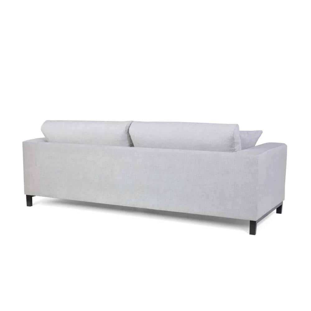 HD-Louis 2 Seater Aston 15 91 in. Wide Square Arm Fabric Straight Sofa Dark Gray by Homy Casa 7 HD-Louis 2 Seater Aston 15 91 in. Wide Square Arm Fabric Straight Sofa Dark Gray by Homy Casa - Image 5