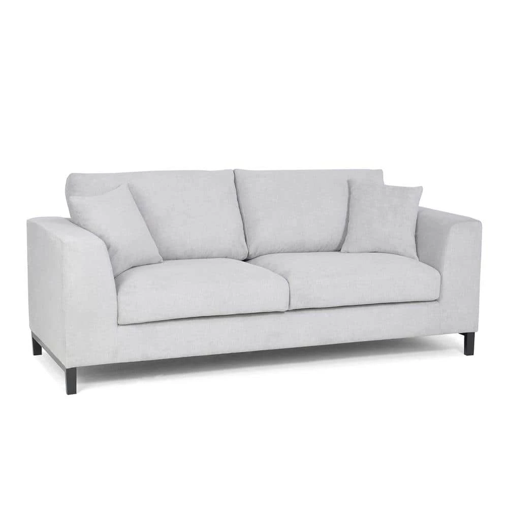 HD-Louis 2 Seater Aston 15 91 in. Wide Square Arm Fabric Straight Sofa Dark Gray by Homy Casa 3 HD-Louis 2 Seater Aston 15 91 in. Wide Square Arm Fabric Straight Sofa Dark Gray by Homy Casa