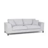 HD-Louis 3-Seater Aston 15 91 in. Wide Square Arm Fabric Straight Sofa Gray by Homy Casa -Homy Casa Shop gray homy casa sofas couches hd louis 3seater aston 15 64 1000